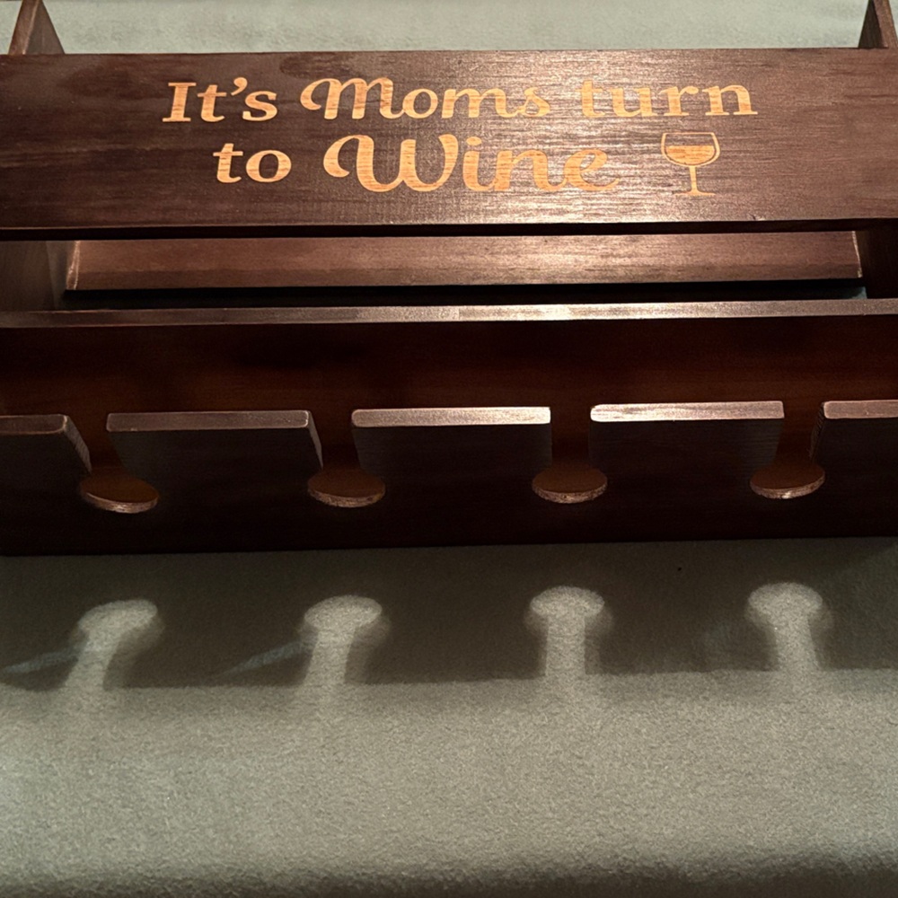 Elegant Brown Wine Rack For Women